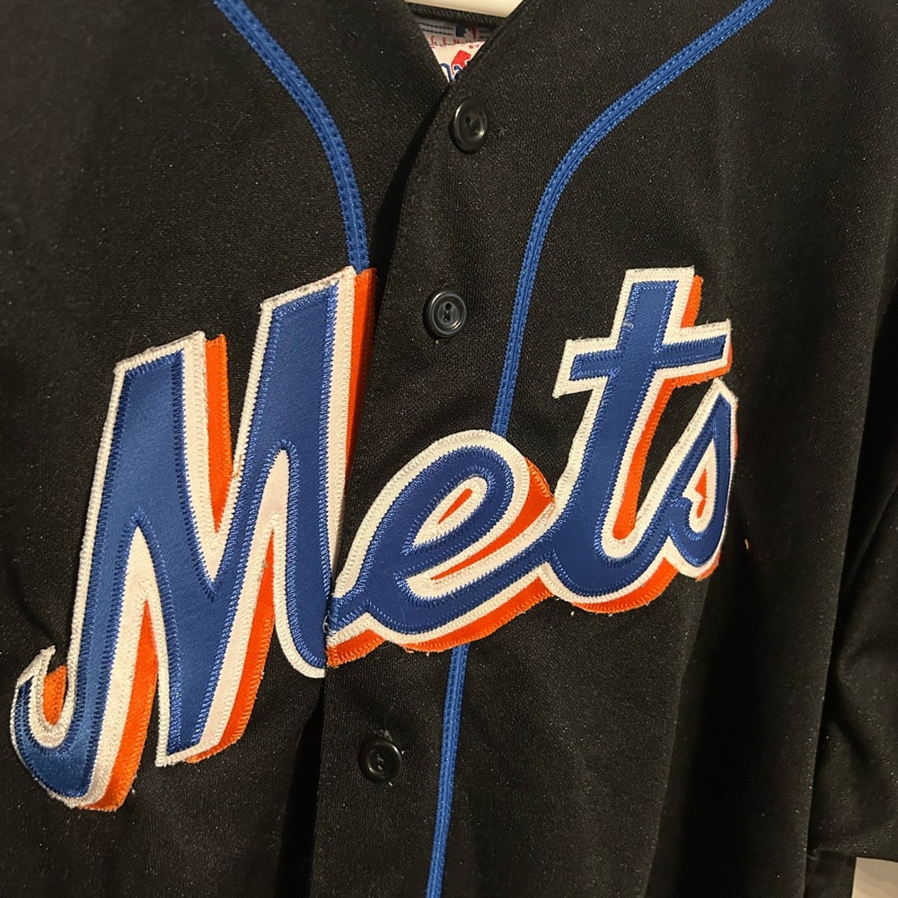 Vintage Mike Piazza Mets jersey - Picture 3 of 9